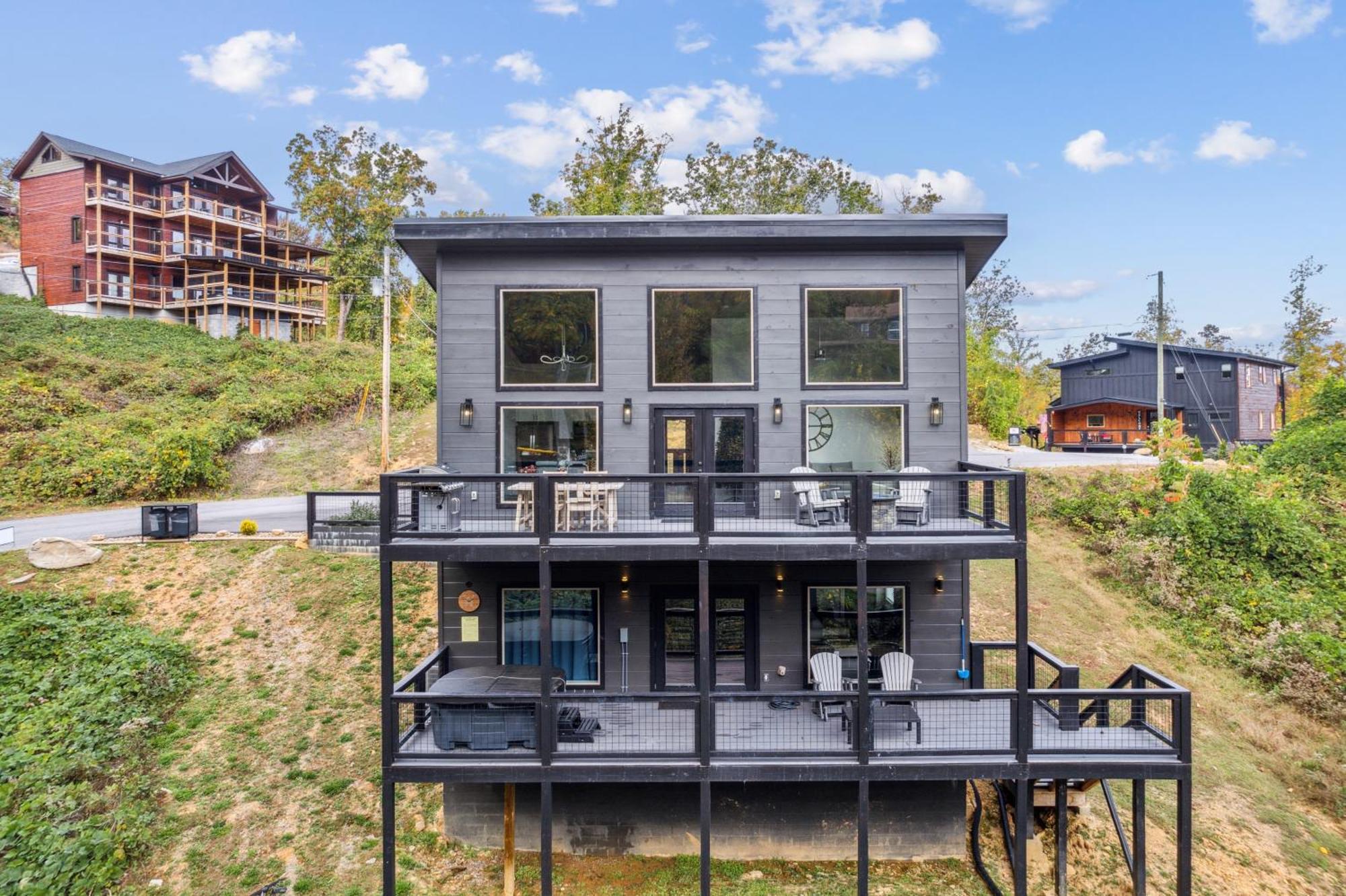 Sunset Chalet Cabin Gatlinburg Exterior photo